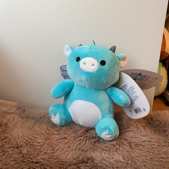 Squishmallows Other - Squishmallows Grey The Dragon (Squeezemallows)